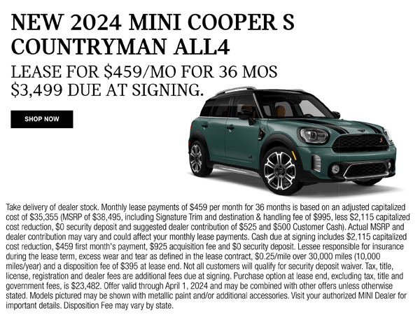 2023 MINI Cooper S Countryman ALL4