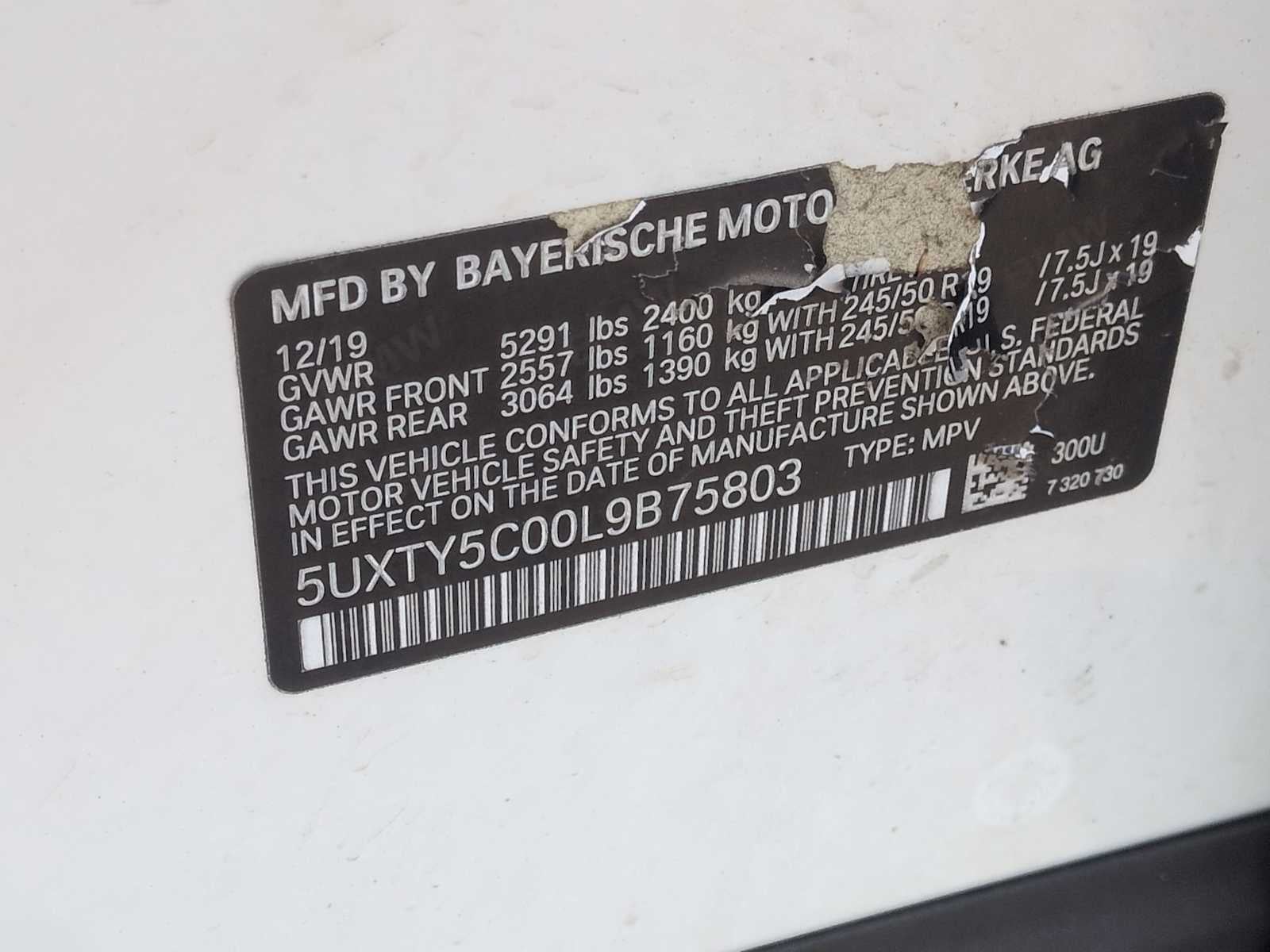 2020 BMW X3 xDrive30i xDrive30i