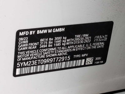 2024 BMW X6 M Sports Activity Coupe