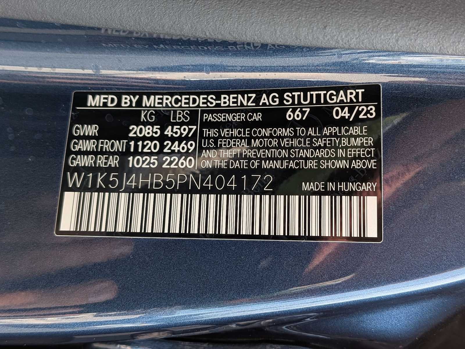 2023 Mercedes-Benz CLA 250 CLA 250