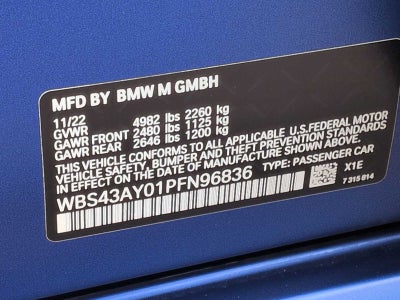 2023 BMW M Models Competition xDrive