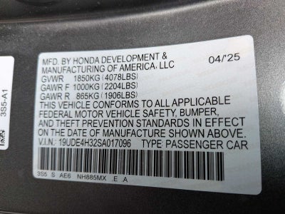 2025 Acura Integra w/A-Spec Package