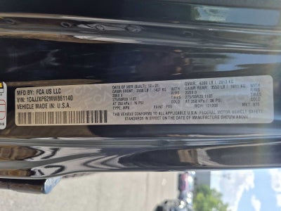 2021 Jeep Wrangler 4xe Unlimited Sahara