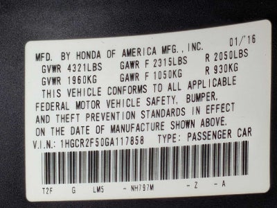 2016 Honda Accord Sport