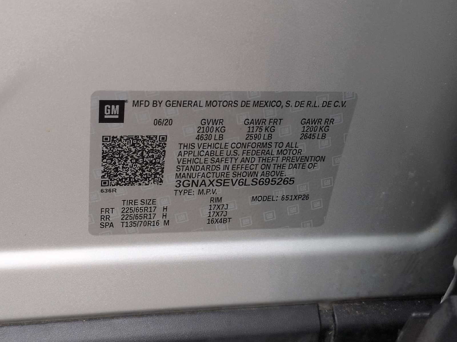 2020 Chevrolet Equinox LS