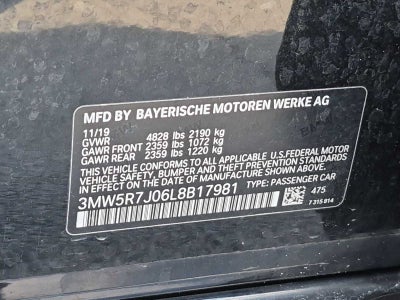 2020 BMW 3 Series 330i xDrive