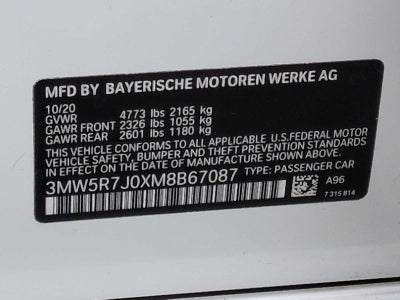 2021 BMW 330i xDrive 330i xDrive