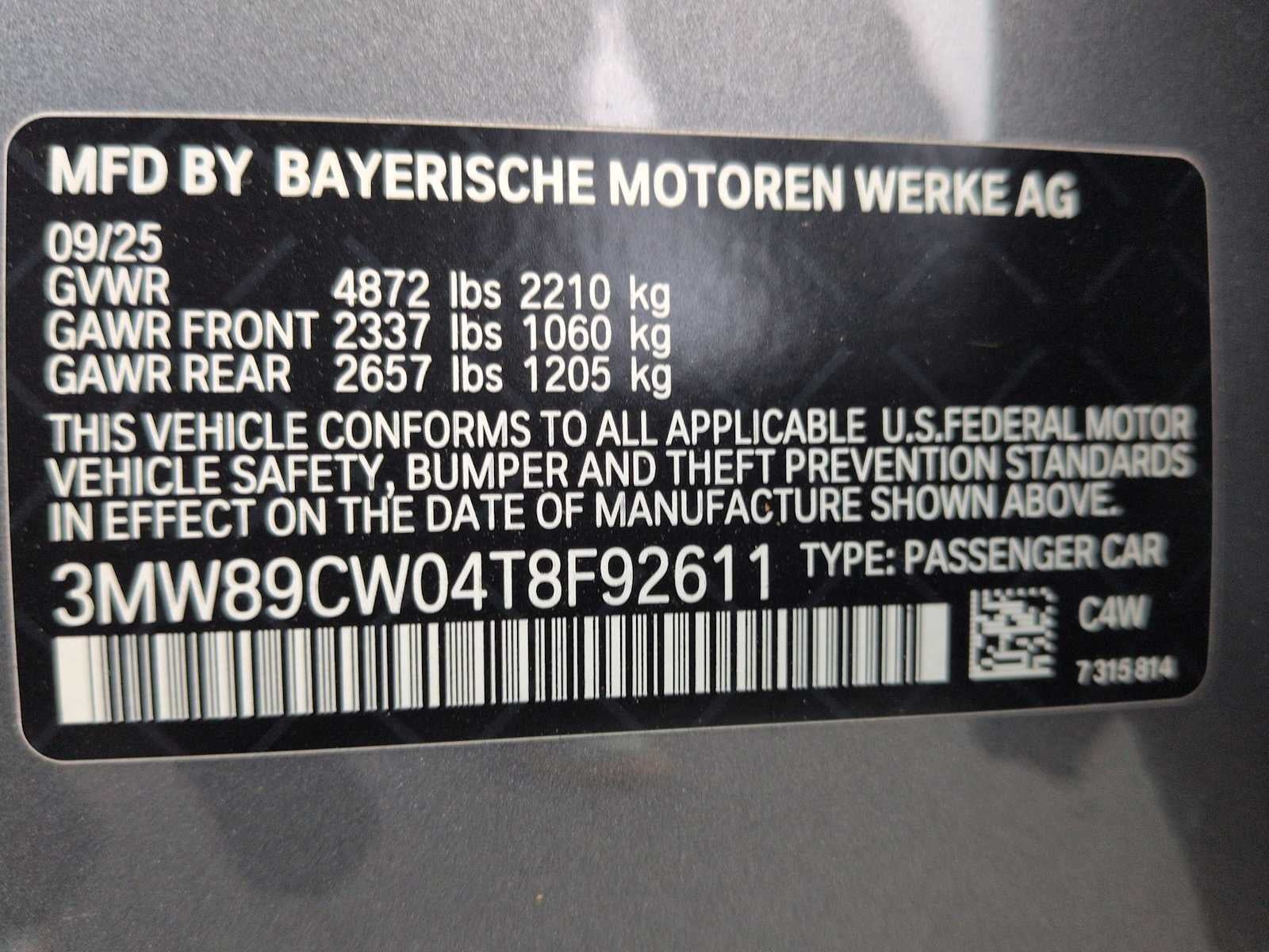 2026 BMW 330i 330i NA xDrive