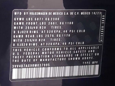 2024 Volkswagen Tiguan SEL R-Line