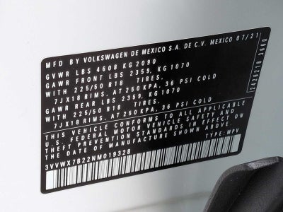 2022 Volkswagen Taos SE