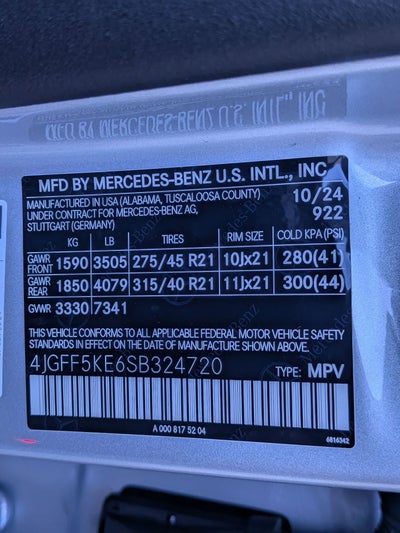 2025 Mercedes-Benz GLS GLS 450