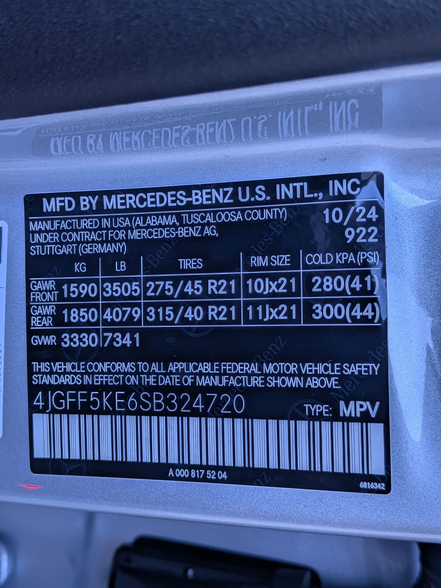 2025 Mercedes-Benz GLS GLS 450