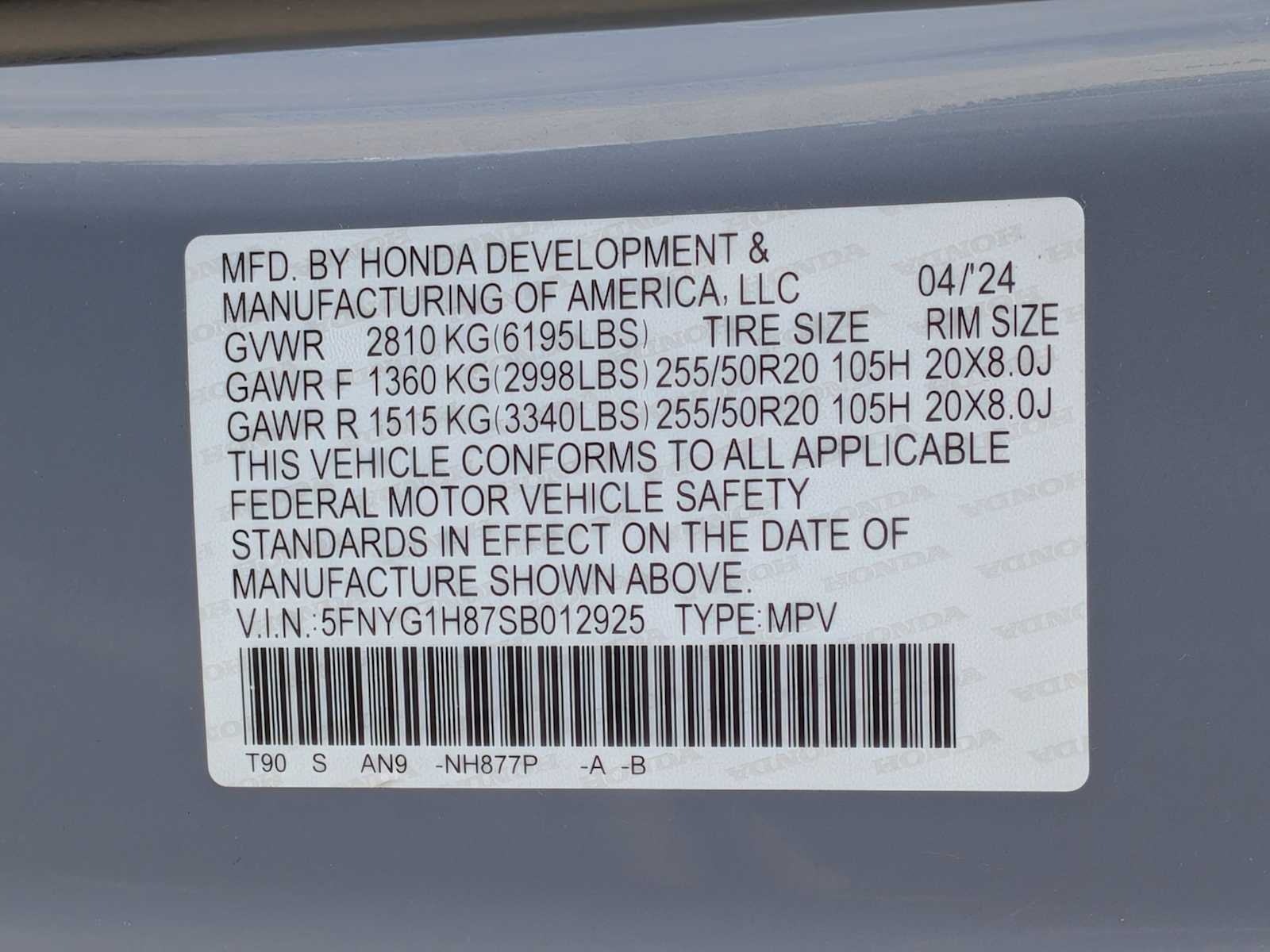 2025 Honda Pilot Elite
