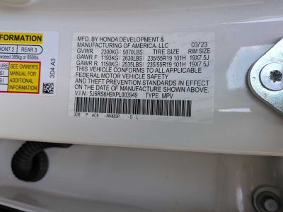 2023 Honda CR-V Hybrid Sport Touring