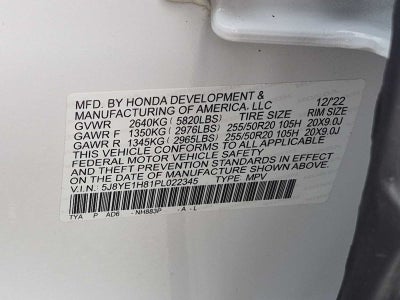2023 Acura MDX w/Advance Package