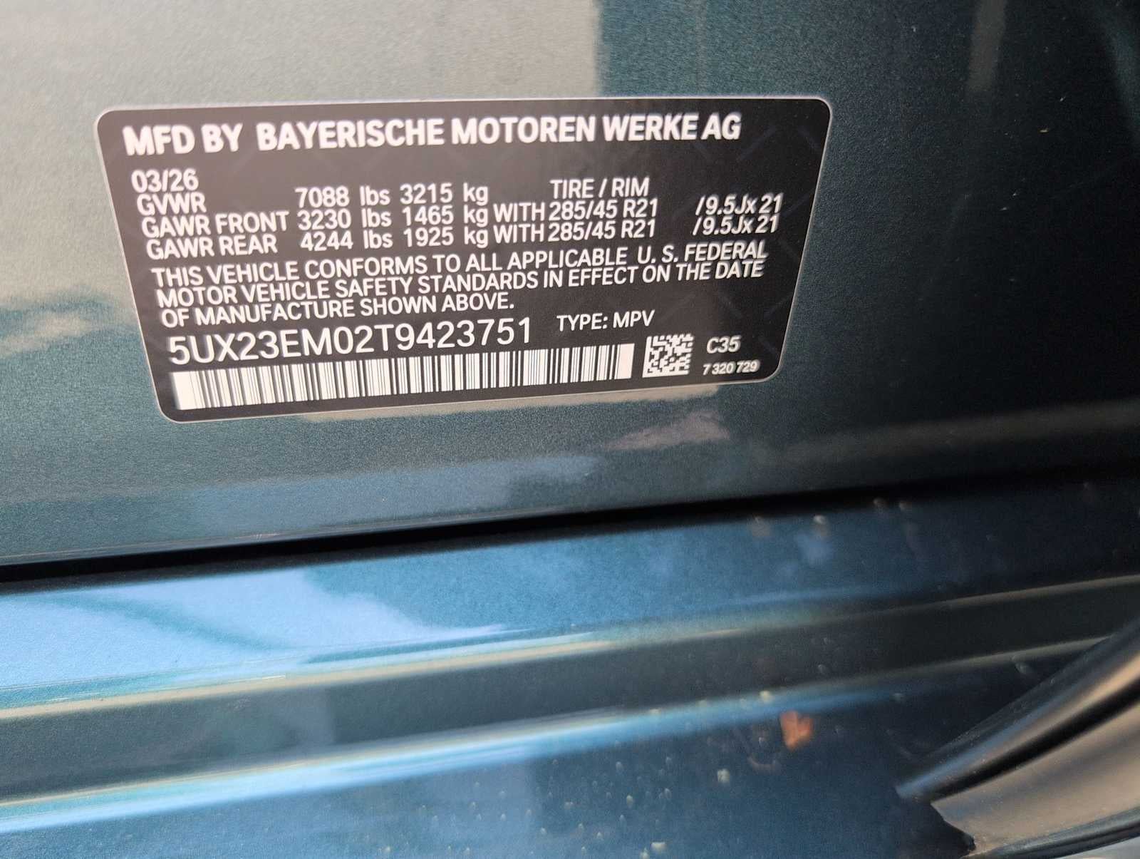 2026 BMW X7 xDrive40i