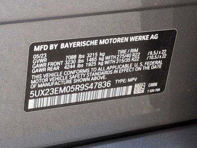 2024 BMW X7 xDrive40i xDrive40i