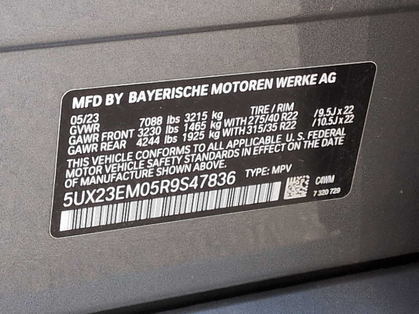 2024 BMW X7 xDrive40i xDrive40i