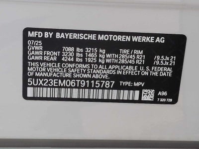2026 BMW X7 xDrive40i
