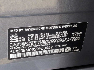 2025 BMW X7 xDrive40i