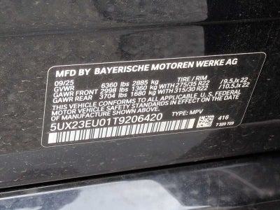 2026 BMW X5 xDrive40i