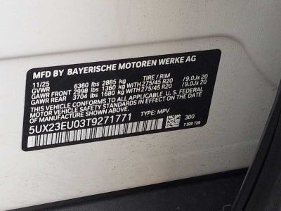 2026 BMW X5 xDrive40i xDrive40i