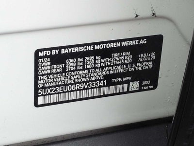 2024 BMW X5 xDrive40i