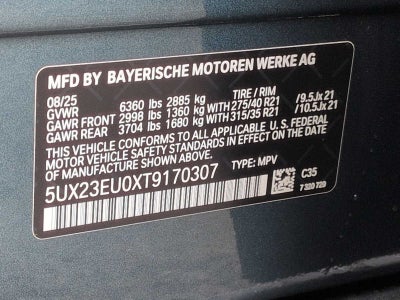 2026 BMW X5 xDrive40i