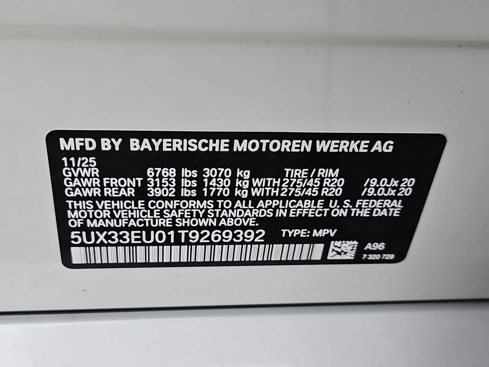 2026 BMW X5 M60i