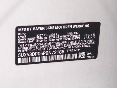 2023 BMW X3 xDrive30i