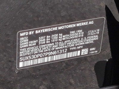 2023 BMW X3 xDrive30i xDrive30i