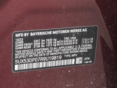 2024 BMW X3 xDrive30i