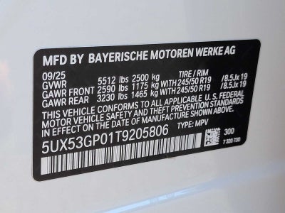 2026 BMW X3 30 xDrive