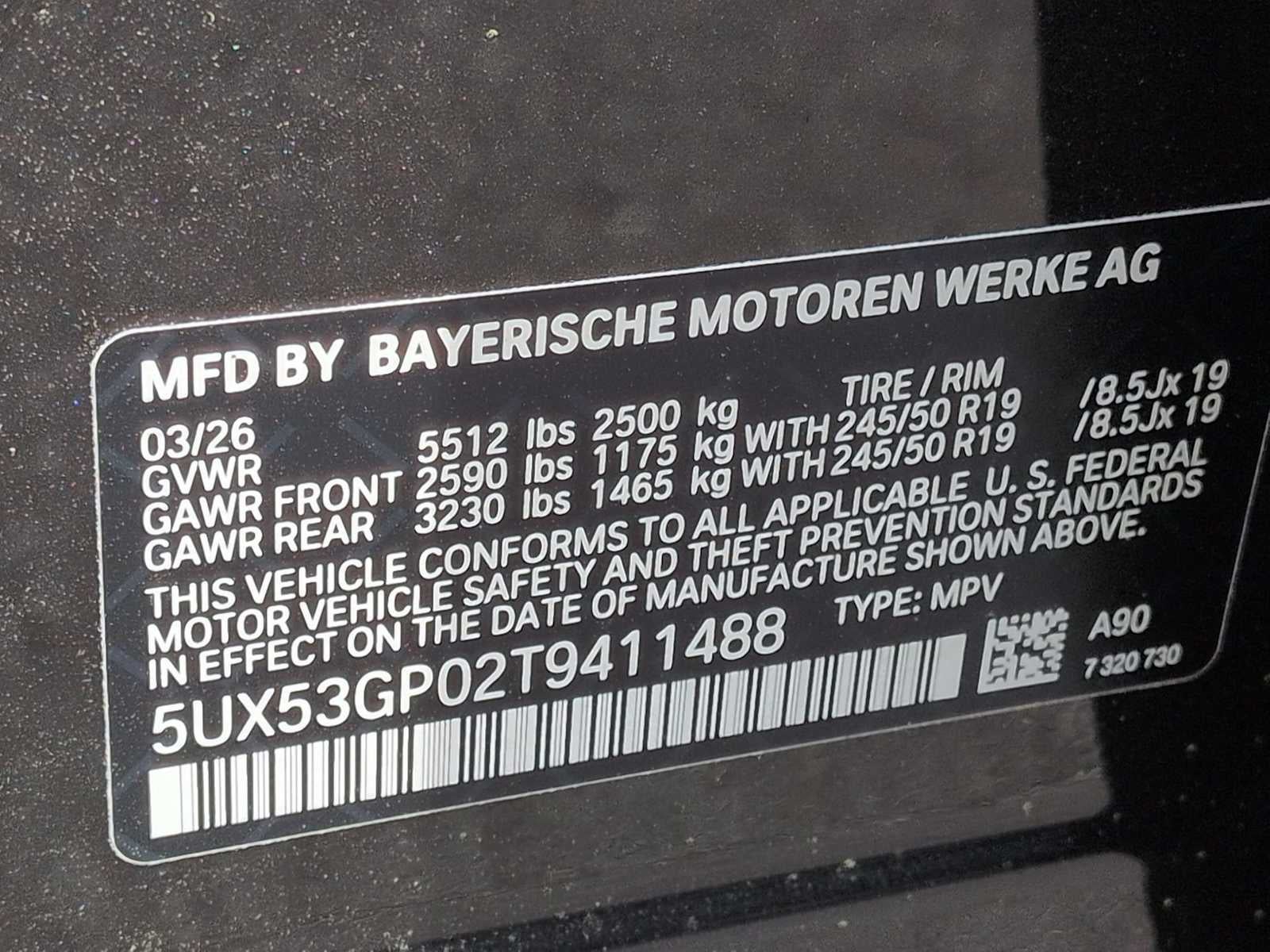 2026 BMW X3 30 xDrive
