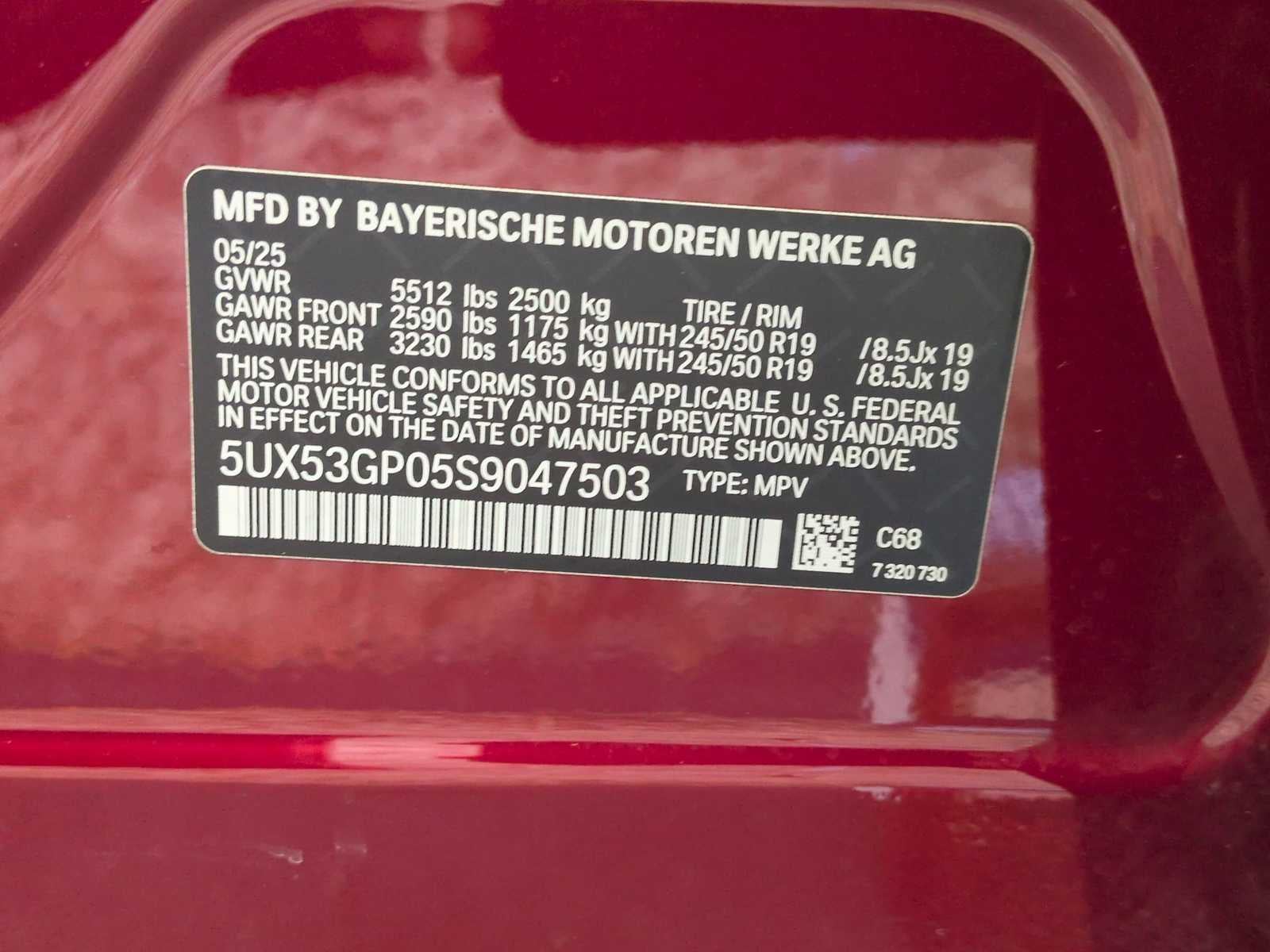 2025 BMW X3 30 xDrive