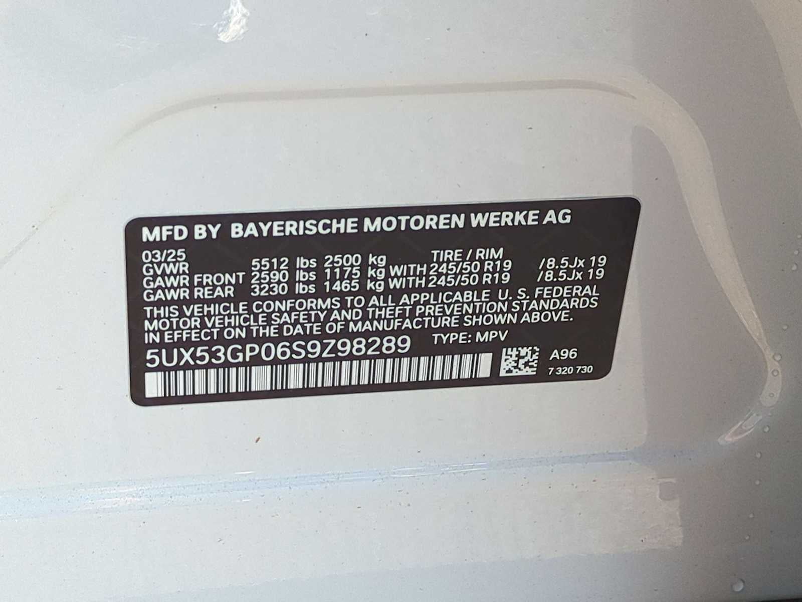 2025 BMW X3 30 xDrive