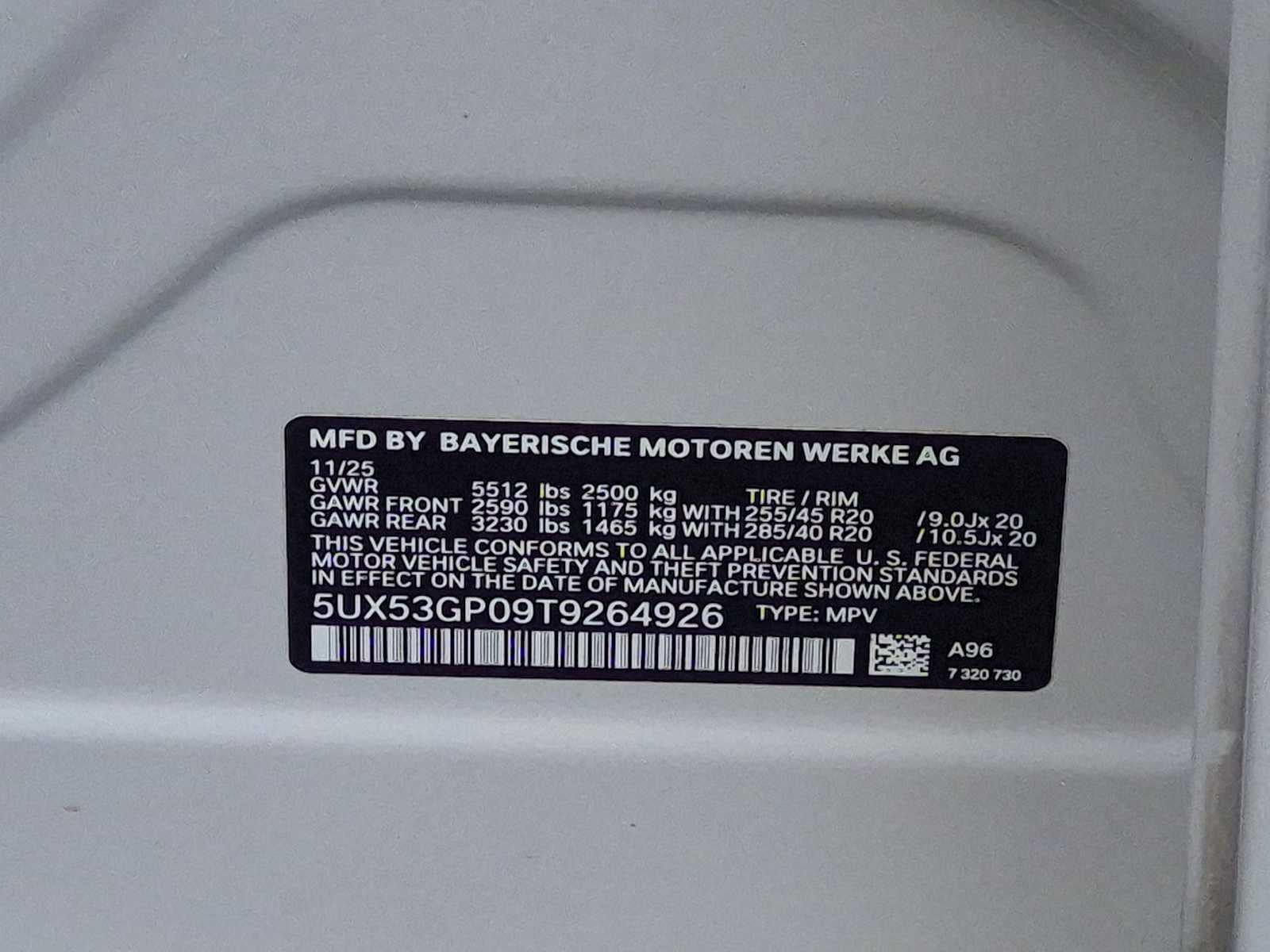 2026 BMW X3 30 xDrive