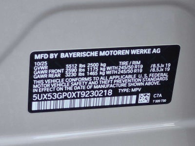 2026 BMW X3 30 xDrive