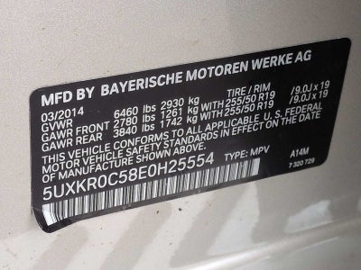 2014 BMW X5 xDrive35i