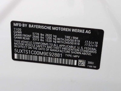 2021 BMW X3 xDrive30e