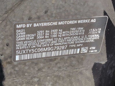 2021 BMW X3 xDrive30i xDrive30i