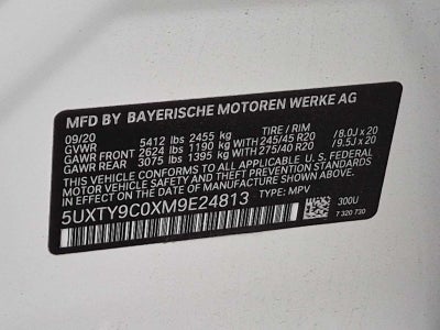 2021 BMW X3 M40i