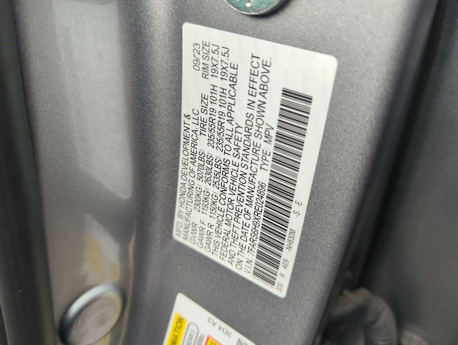 2024 Honda CR-V Hybrid Sport Touring