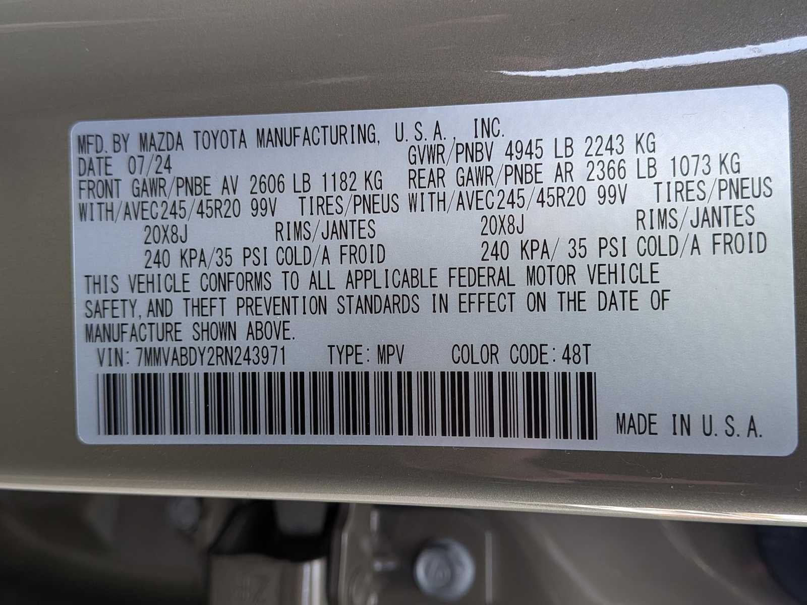 2024 Mazda Mazda CX-50 2.5 Turbo Premium Package