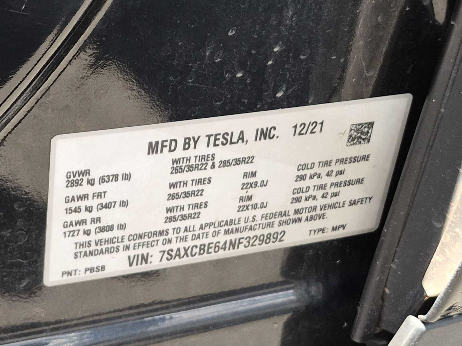 2022 Tesla Model X Plaid