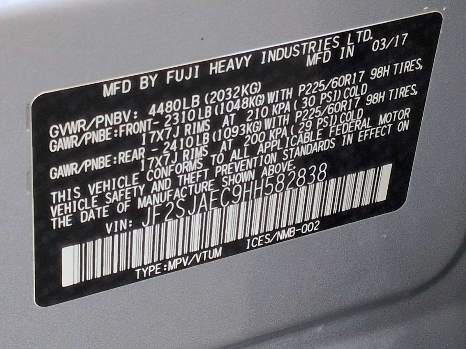 2017 Subaru Forester Premium