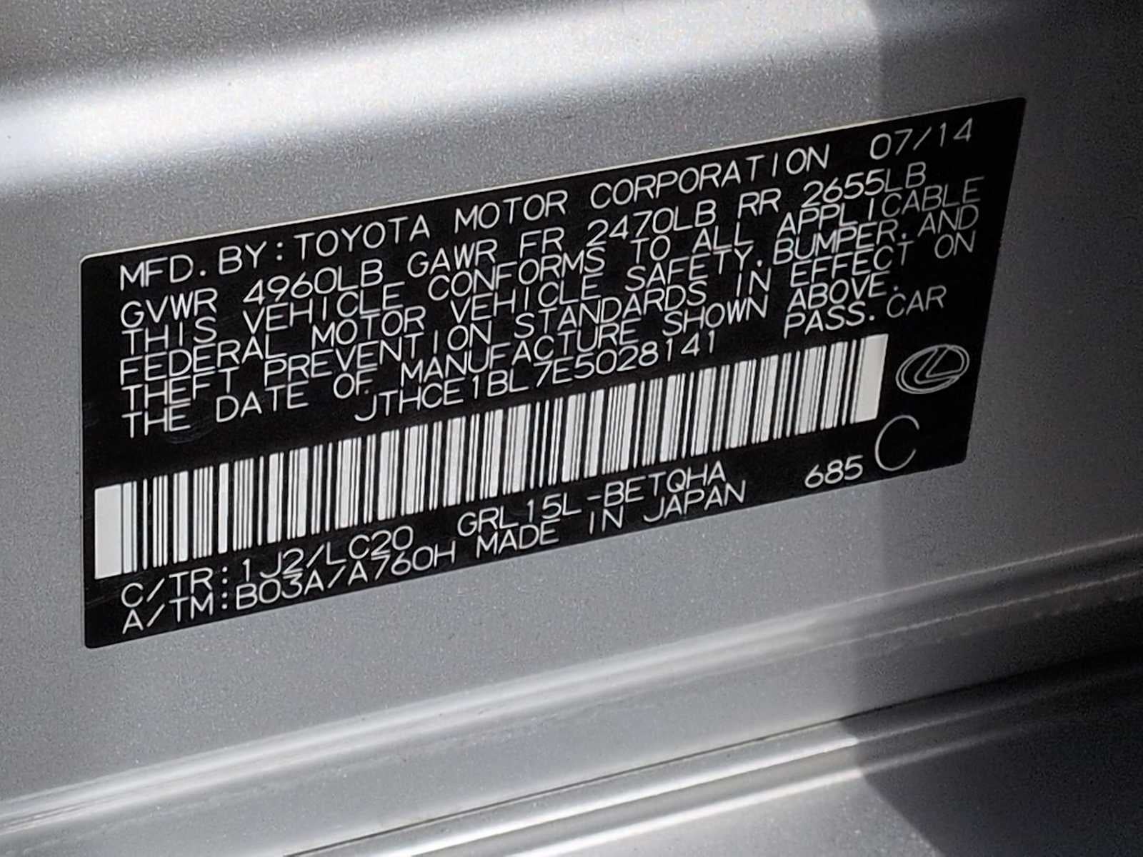 2014 Lexus GS 350 4dr Sdn AWD