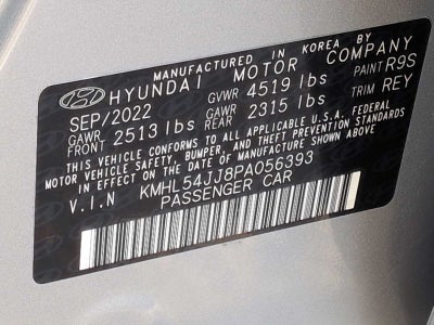 2023 Hyundai Sonata Hybrid Limited