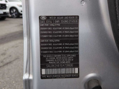 2014 Land Rover LR4 LUX