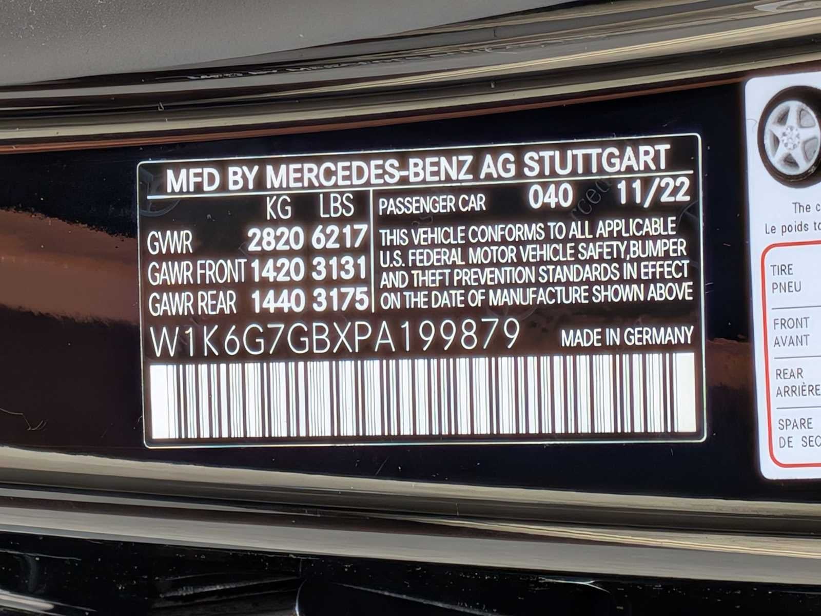 2023 Mercedes-Benz S 580 S 580